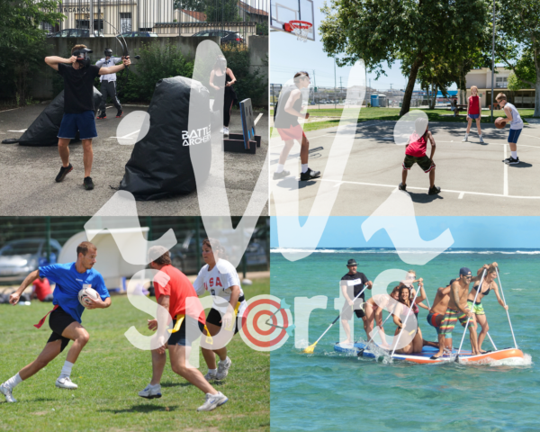 combiné multi-activités iwiSportS : choississez jusqu'à 4 activités pour organiser votre journée sportive !